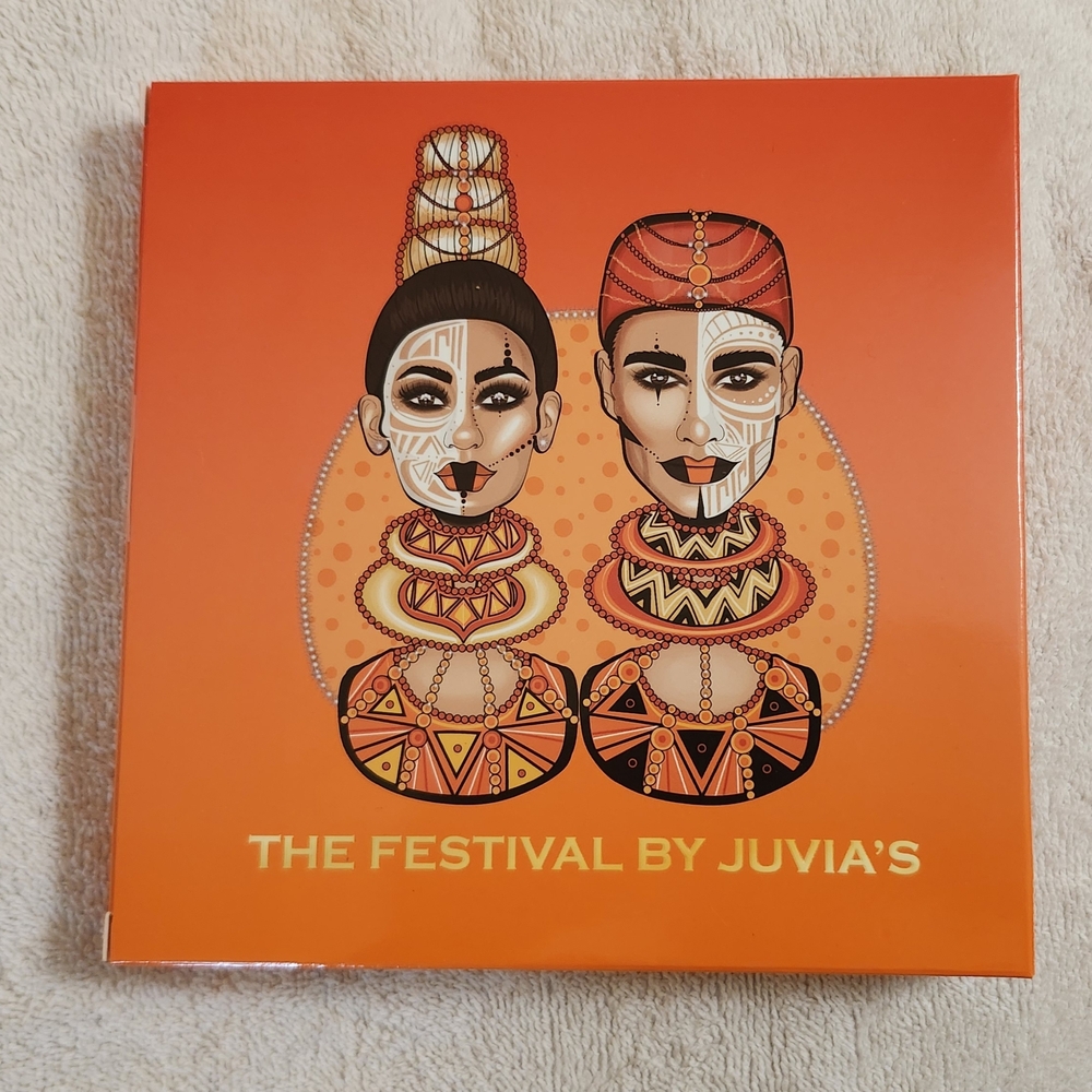 NIB "The Festival by Juvia's" 9 Pan Pressed Pigment Eyeshadow Palette